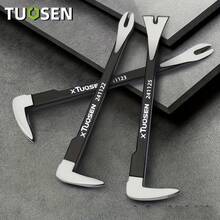 1pc Multi-Function Pry Bar & Nail Puller Tool - Suitable For Wall Concrete Nails, Gun Nails And General Woodworking Demolition, Designed For Easy Removal Of Various Nails In Construction, High Hardness And Rust-Resistant, Portable Woodworking Nail Puller, Tire Flat Pry Bar, Double-Head Nail Puller, Wooden Box Disassembly, Floor Dismantling Tool - A - View 2