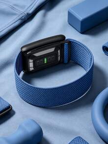 Banda SuperKnit 5.0/MG – Compatible con ECG, Tejido de Rendimiento Distintivo – No Compatible con la 4ª Generación - Azul - Ver 3