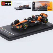 Burago McLaren F1 MCL39 2025 #4 Norris 1:64 附展示盒 - MCL39 #4 - 查看 2