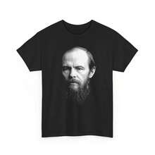 T-Shirt im Stil von Fjodor Dostojewski - Klassisches Russisches Literatur-T-Shirt - Geschenk für Schriftsteller und Leser - Intellektuelle Streetwear - Schwarz - Übersicht 6
