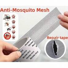 1pc Window Screen Repair Tape, Self-Adhesive Mesh Tape, Anti-Insect Mosquito Net, Strong Self-Adhesive Window Screen Repair Tape For Hole Repair, Window Screen Patch, Cover Holes And Tears, Anti-Insect Mosquito Net, DIY Home Decor And Office Use - A - View 7