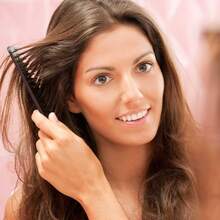 Conjunto de 6 Peças Pente de Cabelo Preto, Pente de Dentes Largos e Finos Durável com Cauda de Rato, Adequado para Homens e Mulheres, Pente Profissional para Cabelo Molhado, Encaracolado, Natural, Amaciamento, Divisão e Penteado - Multicolorido - Visão 2