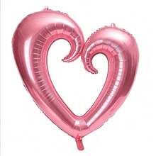 Balon Foil Hati Kait Besar 36 inci, Untuk Dekorasi Ulang Tahun, Dekorasi Kamar, Pesta Ulang Tahun, Dekorasi Pernikahan, Balon Helium - beraneka warna - View 9