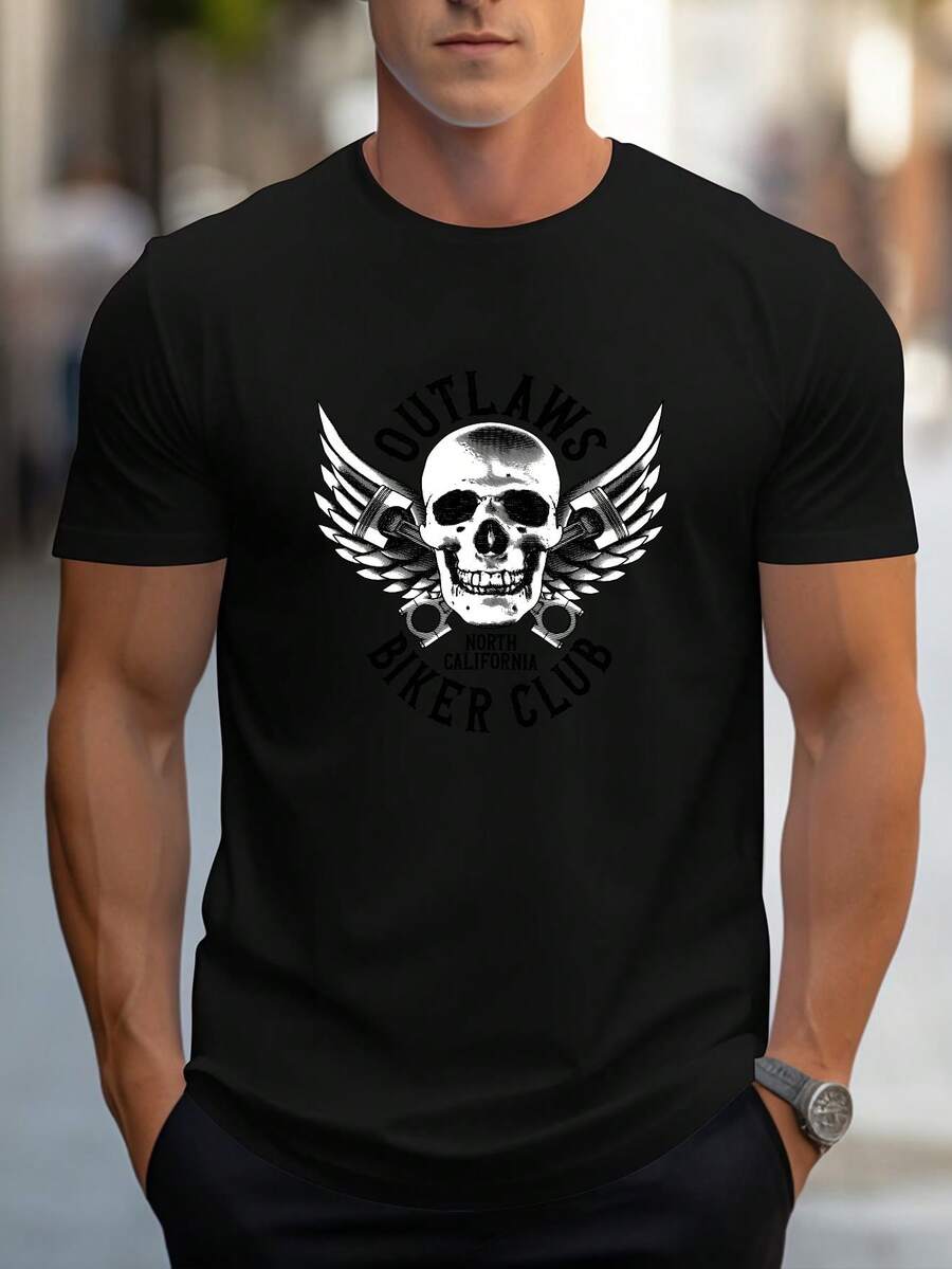 Camisetas de hombre - Negro - Ver 1