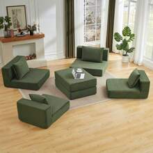 Loveeat Cloud Sofa Seating Group, Frameless Sofa With Non-Slip Base, Cozy Sofa Bed For Personalized Living Spaces, Modern Sofa - 1 - 查看 9