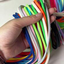 5M*2pcs/Pack 5mm Multi-Functional Round Core Colorful Braided Rope, DIY Handmade Beading Line, Outdoor Use, Tent - Solid Color - View 6