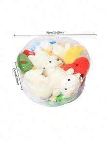Storage Bean Bag Large Capacity PVC Zipper Storage Bag Bedroom Plush Doll Blanket Storage Bag Suitable For Nursery Playroom - Multicolor - View 12