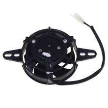 Universal 12V Motorcycle Radiator Fan 4Inch 300CFM Plastic Blade For ATV Quad UTV Dirt Bike, Without Battery - View 6