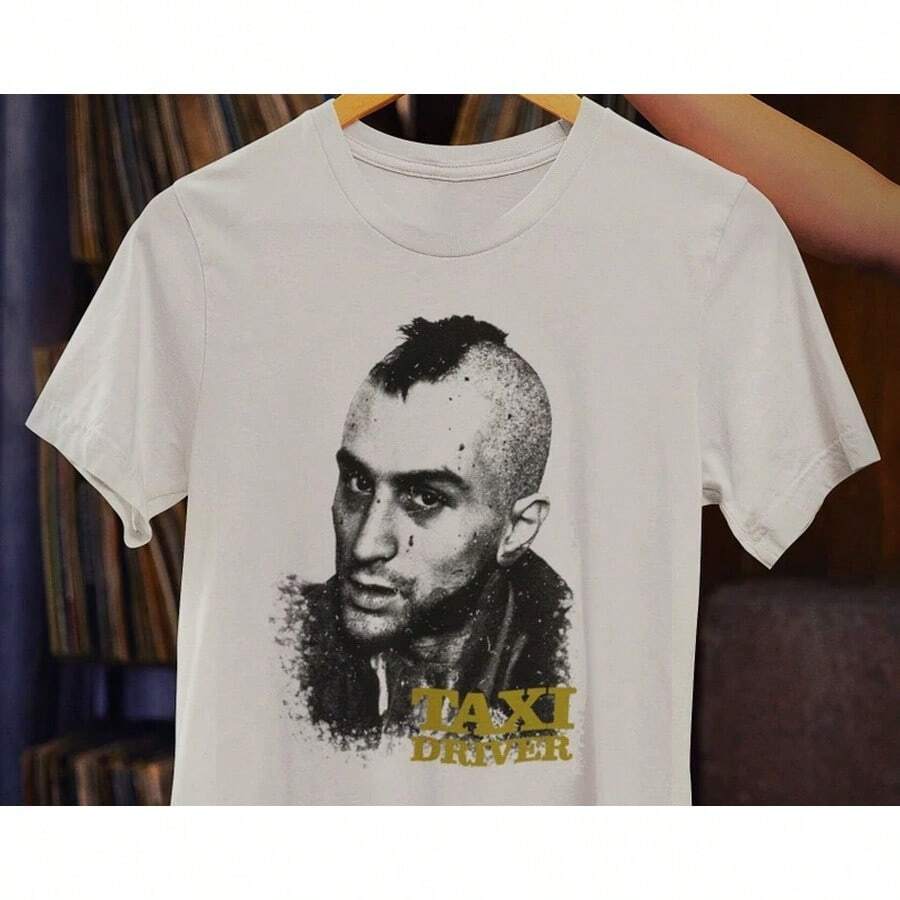 Taxi Driver T-Shirt - Robert De Niro, Scorsese Film Apparel TQTY