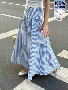 Ethnic Bottomwear - Blue and White - View 1