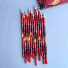 1set Anime Hero HB Pencils, Smooth Writing Stationery, School Supplies And Thoughtful Decorative Gifts - Multicolor - View 3