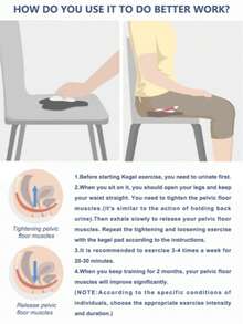 Pelvic Floor Muscle Exerciser Massager With Leg Clamp, Pelvic Floor Muscle Training, Pelvic Floor Physical Therapy For Bladder Control And Pelvic Floor Exercises For Men And Women, Portable - A - View 9