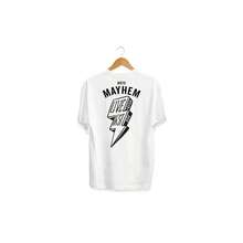 Vive Rápido, Conduce Más Rápido Moto Mayhem Camiseta Unisex para Motociclistas Adultos - Blanco - Ver 1