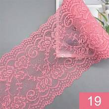 2 Yards 15cm Flower Lace Trim Diy Craft Fabric Lace For Dresses Materials Wholesale High Quality Ribbon Flower Pattern Fabric - Multicolor - View 13
