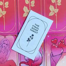 12*7cm Tarot Card Game Final Rose Tarot 78 Cards Gold Foil Design Elegant - Final Rose Tarot - View 4