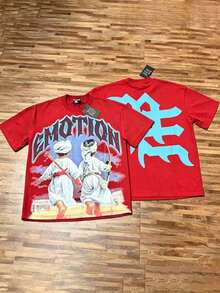 New York Ballet Graphic Tee Vintage Wash Ballerina Balletcore Apparel In My Ballet Era Gift Retro Aesthetic Pointe Shirt,Y2k Clothes,Free Shipping - 紅色 - 查看 7