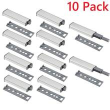 Push To Open Door Opener, 6/10 Pack Cupboard Door Opener, Magnetic Push Release Drawer Push Latch With Mount Screws Self Adhesive Magnets, Cabinet Door Damper For Kitchen Closet Wardrobe Close - Cabinet Door Opener - View 10