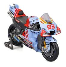 Burago Mô hình xe mô tô Ducati Desmosedici GP  GP Team Gresini Racing 2024 ALEX MARQUEZ 93 tỉ lệ 1:18 màu xanh - Desmosedici GP #93 - Xem 6