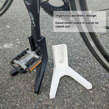1件裝可攜式停車架,可攜式登山車配件,公路車配件,彎曲式公路車側支架 - 彩色 - 查看 7