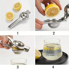 SOKANY Stainless Steel Manual Citrus Juicer, Ergonomic Handle, Efficient Juicing, Durable And Easy To Clean, Suitable For Orange/Lemon/Lime, Perfect Fresh Juice - Not Applicable - View 5