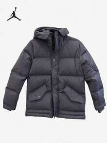 Nike Authentic Air Jordan Men's Sports Warm Hooded Down Jacket BQ4171-015 - BQ4171-015 - View 1