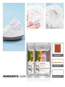 EELHOE Couple Hand Mold Cloning Powder, DIY 3D Hand And Foot Model Making Material, Valentine's Day Gift, Suitable For All Ages. Teenagers, Adults, Couples And Friends Can Create Priceless Memories Together, Making It An Excellent Gift Choice. - Multicolor - View 2