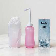 350ml Large-Capacity Portable Bidet – One Fill Per Use, Easy-Squeeze Directional Spray, Save Toilet Paper, Travel & Home Hygiene - Multicolor - View 1