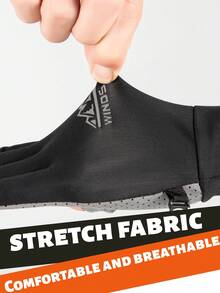 1 Pasang Sarung Tangan Olahraga Fitness Jari Terbuka, Cocok Untuk Olahraga Luar Ruangan, Gym, Bersepeda, Unisex - MultiWarna - View 6