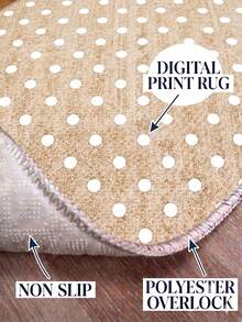 Chilai Home Vintage Patterned Area Rug, Soft Non-Slip Boho Carpet For Living Room & Bedroom, Runner Rug, Washable Kitchen Rug, Home Decor Rug, Made In Türkiye - Buff Yellow - View 4