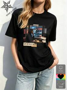 Women T-Shirts - 黑色 - 查看 1