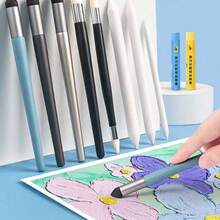 Pen Style Sketch Eraser Set Portable Precision Rubber For Student Artist Draft Painting Art Class Craft Gift Stationery - Oil Paint Remover Stick - View 2