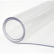 Table Surface Protective Film, PVC 0.25Mm Thick Transparent Tablecloth, Heat-Resistant, Scratch-Resistant And Tablecloth - Transparent - View 7