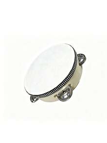 1pc 6-Inch Wooden Hand Drum Musical Instrument, Rhythm Music Education Instrument, Suitable For Wedding Party, Holiday Gathering, Entertainment Party, KTV, Church Celebration, Performance Percussion - A - View 14