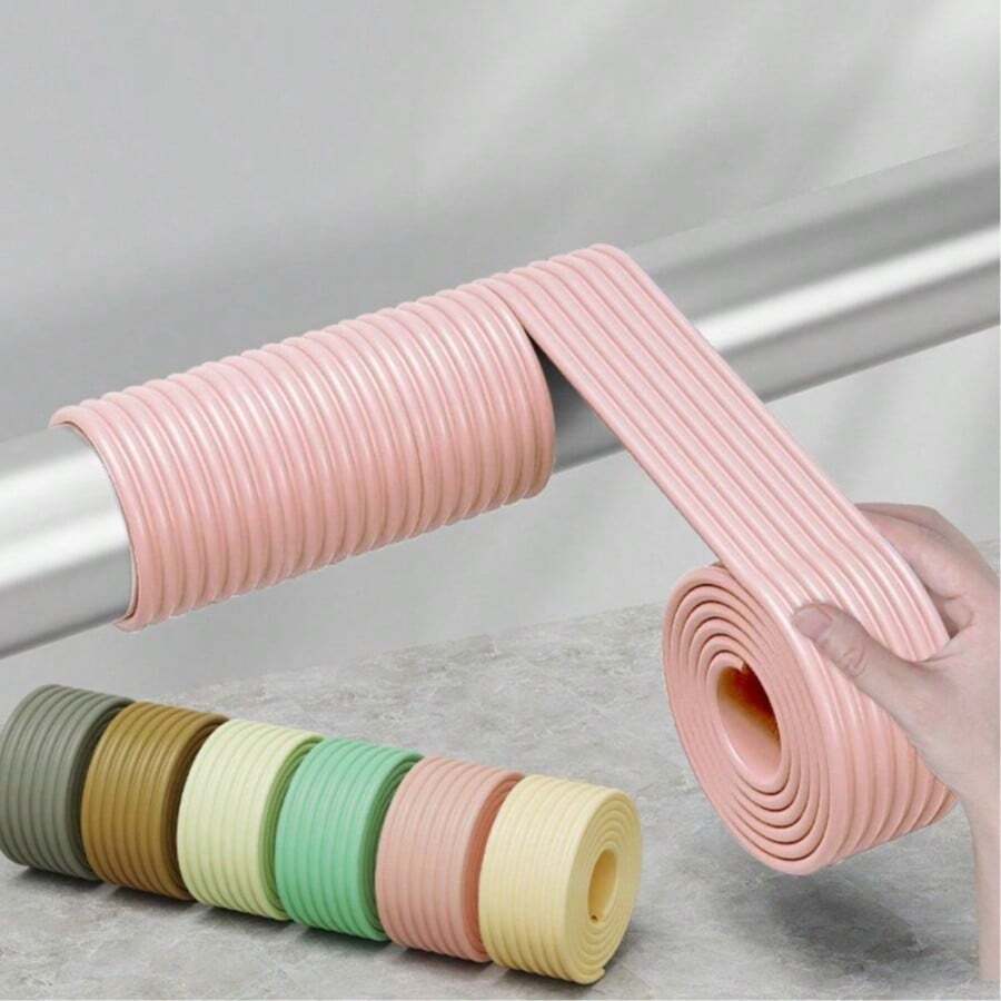 W-Shaped Thickened & Widened 2m Multi-Function Anti-Collision Protection Strip, Furniture Protection Sticker, Anti-Collision Protection Tool - Multicolor - View 1