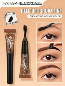HANDAIYAN Peel-Off Eyebrow Gel: Long-Lasting, Waterproof Eyebrow Pencil For A Natural Look-Perfect For Vacations, Holidays, Parties, Valentine's Day, Back-To-School Season, Halloween, And Christmas Gifts - 彩色 - 查看 1