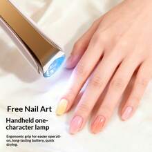 2-In-1 Electric Nail Polisher And UV Quick-Dry Nail Lamp – Multifunctional Nail File And Removal/Buffing Tool For Polishing And Dead Skin Removal – Portable Manicure Tool - Multicolor - View 6