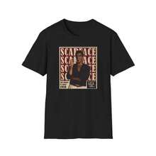 Camiseta con el póster de  Tony Montana |   Camiseta con póster de película, gráfico retro de los años 80 - Negro - Ver 1
