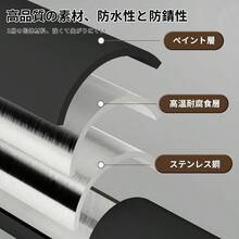 屋内用 二重目的物干し竿は、スペース節約で 頑丈。室内物干し ポールホルダー 2個組 ホワイト、付属のロッドは長さ調節可能 (80cm〜105cm)。 鴨居に引っ掛けて ネジ固定 洗濯 物干し。さまざまなシナリオに適用可能。 (黒, 80 - 126cm) - ブラック + 二列 80-105cm - チェックする 4