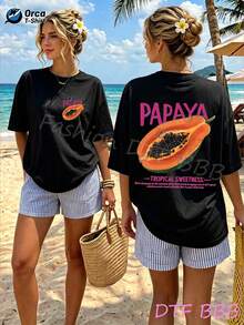 Women T-Shirts - 黑色 - 查看 1