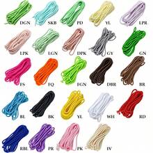 5M*2pcs/Pack 5mm Multi-Functional Round Core Colorful Braided Rope, DIY Handmade Beading Line, Outdoor Use, Tent - Solid Color - View 3