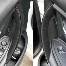 2/4 Pcs Suede Interior Door Handle Set, No-Dismantle Anti-Sticky Trim For BMW 3 4 Series F30 F31 F32 F33 F34 F36 F80 2013-2018, Car Interior Accessories - New - View 10