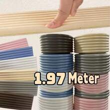 W-Shaped Thickened & Widened 2m Multi-Function Anti-Collision Protection Strip, Furniture Protection Sticker, Anti-Collision Protection Tool - Multicolor - View 2