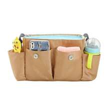 Multifunctional Stroller Hanging Bag, Large Capacity Baby Storage Bag, Diaper And Bottle Organizer For Travel - Multicolor - View 4