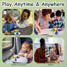 Sensory Toys, Fine Motor Skills Toys For Preschoolers, Montessori Preschool Activities, Suitable For Children 2+ Years Old And Adults - Multicolor - View 8