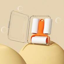 1 Set Convenient Mini Hair Removal Roller Set, Strong Adhesive, Suitable For Pet Hair Removal, Easy To Use, Reusable Handle. - Multicolor - View 15
