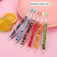 Creative Mosaic 9-Section Egg-Shaped Cartoon Pencils With Eraser, Student Prize Pencils, Stationery Store Supplies - Multiple Styles - View 13