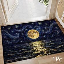 Pattern Printed Long Runner Rug Series, Home Area Rug, Door Mat, Indoor Entrance Mat, Bedroom Bedside Rug, Kitchen Rug, Kitchen Runner, Suitable For Living Room, Laundry Room, Bathroom - Multicolor - View 4