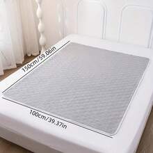 1pc Large Washable Waterproof Pad - New Light Gray - View 10