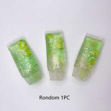 Glitter Toothpaste Stress Relief Toy: Fun Handheld Novelty Toy, Suitable For Anxiety Relief, Classroom Toy, Party Favor, Gift Bag Filler, Back To School Gift, Suitable For Teens, Students, Office Workers, Birthday/Holiday Gift - Multicolor - View 12