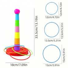 (Random Color) Colorful Plastic Sports Hoop Game Set, Suitable For Parties, Outdoor Play, Educational Games, Kindergarten Competitions, Booth Games, Christmas Gifts, Adult Games, Children's Party Gifts, Toys And Games, Kindergarten, Children's Toys, Christmas Game Parties, Games, Party Games, Children's Toys, Interactive Toys, Game Rooms, Sports Games, Toys, Drinking Games - 彩色 - 查看 7